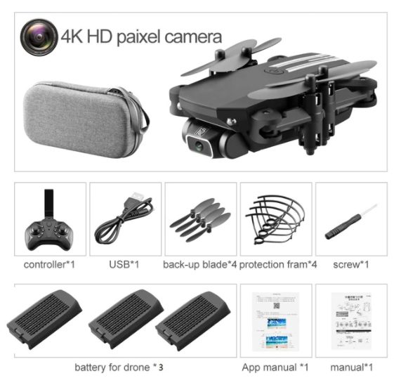 4K Black 3B Bag