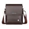 JSDENDON JD612 PU Messenger Bag Small Brown