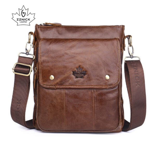 ZZNICK 2306 2303 genuine leather shoulder bag