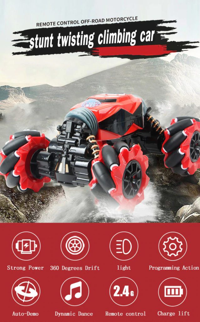 XINGYUCHUANQI 4D-C2 4WD RC Stunt Car Gesture