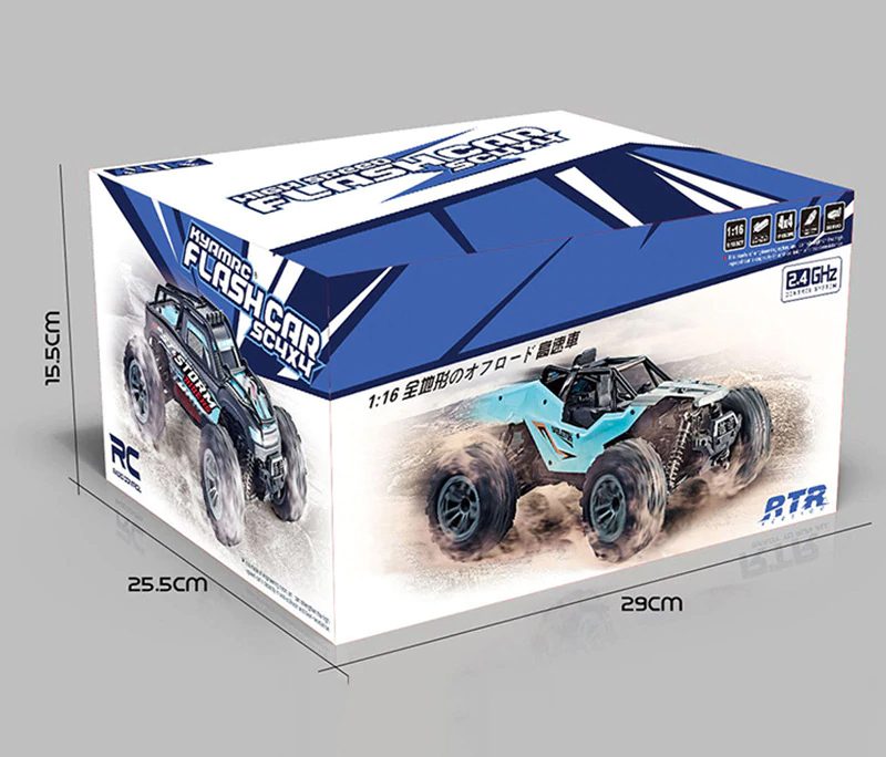 Storm Rider 4WD High Speed RC Car 1210 Size