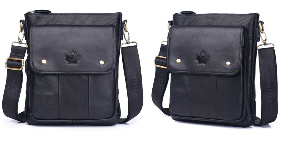 ZZNICK 2306 2303 Genuine Leather Shoulder Bag