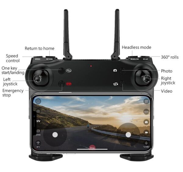Teeggi SG106 WiFi FPV RC Drone 4K Camera - Image 7