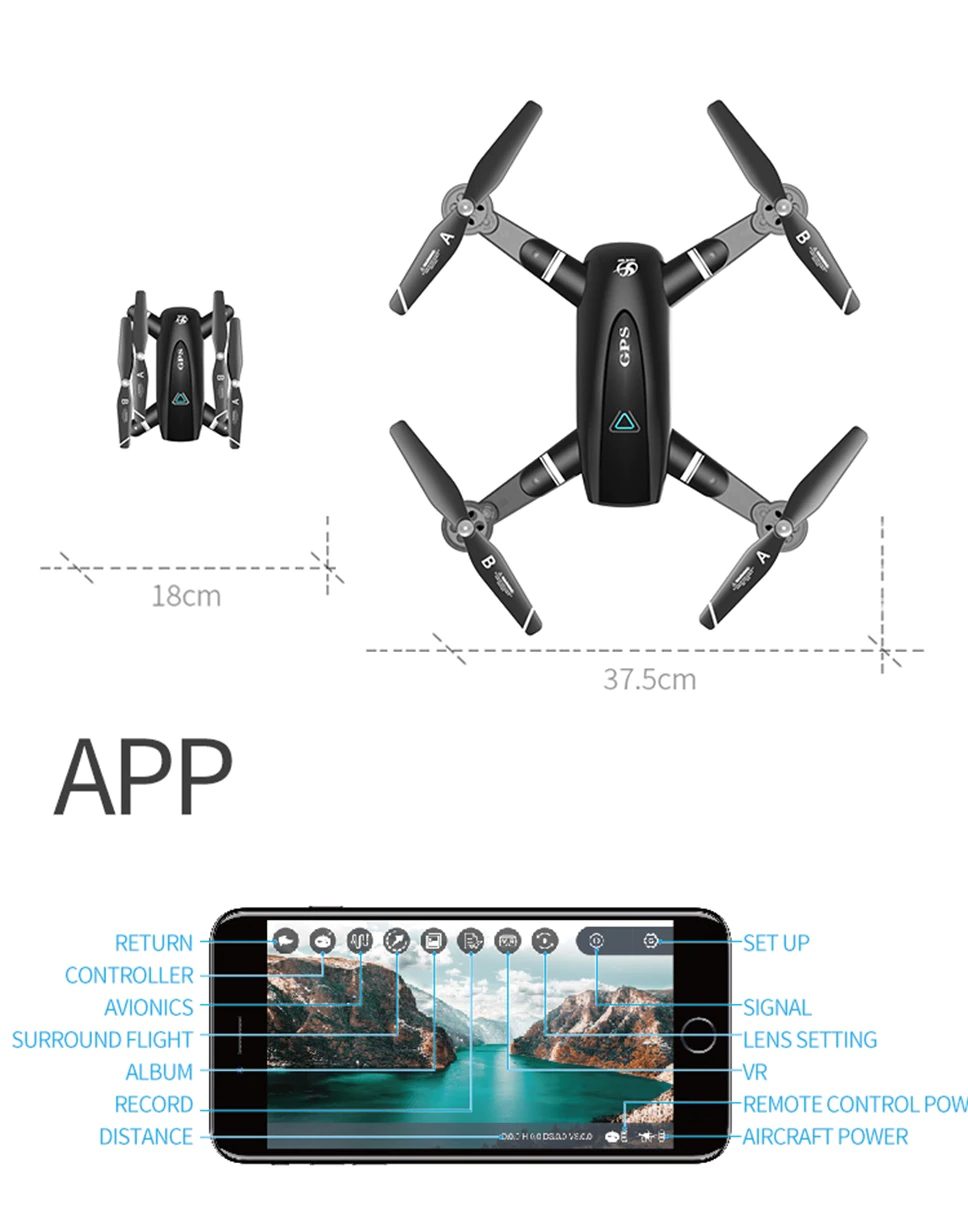 CEVENNESFE S167 GPS Drone