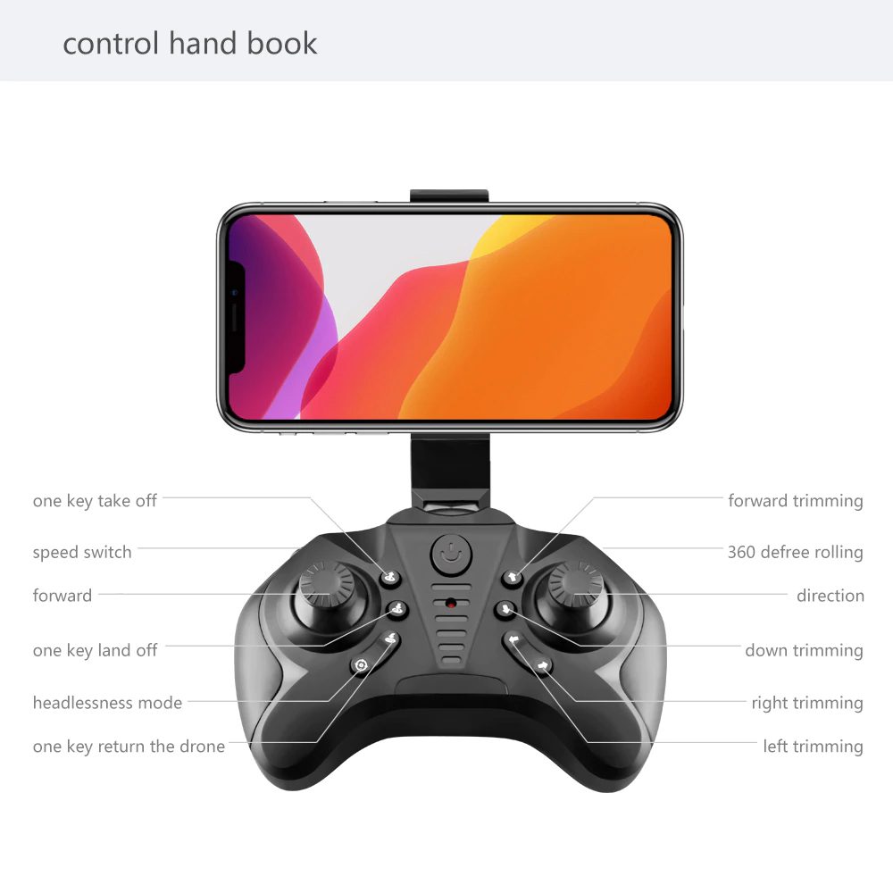 XKJ LS-MINI Drone 4K 1080P HD Camera
