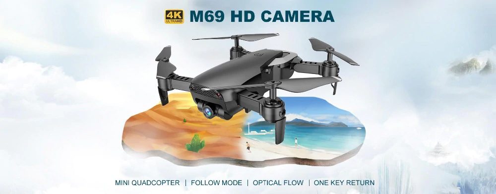 Teeggi SG106 WiFi FPV RC Drone 4K Camera