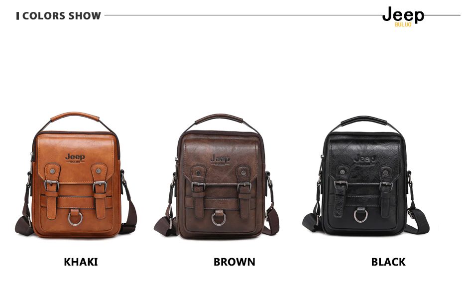 JEEP BULUO JB647 Man's Crossbody Shoulder Bag