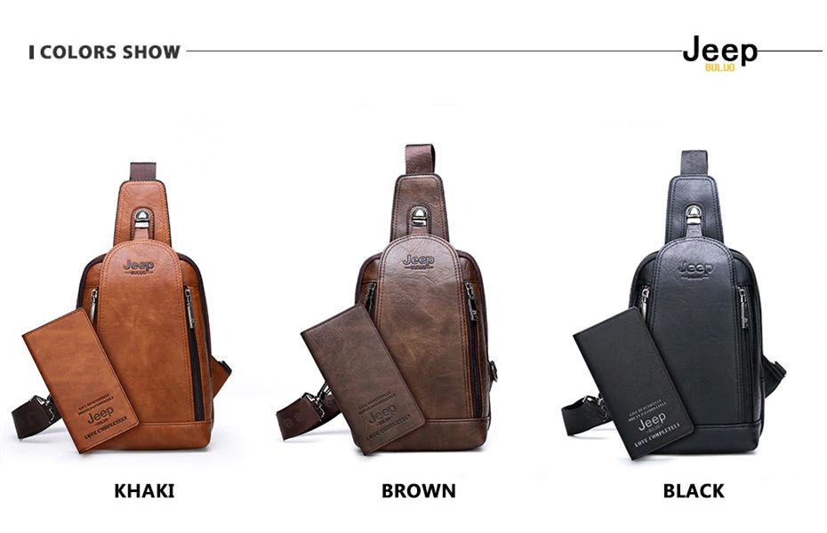 JEEP BULUO 881 Crossbody Bag