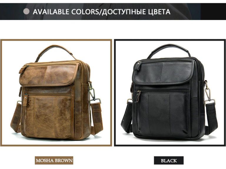 WESTAL ZM8870 Genuine Leather Crossbody Bag