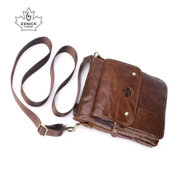ZZNICK 2306 2303 Genuine Leather Shoulder Bag