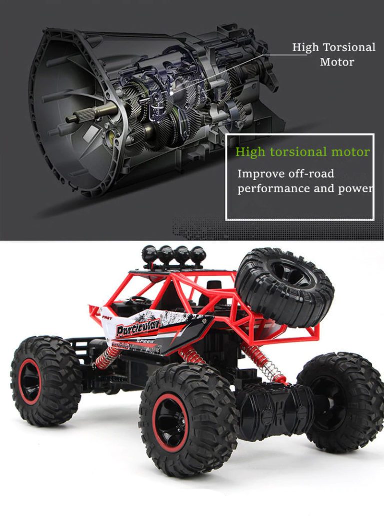 XINGYUCHUANQI 4D-P5 1:12 4WD RC Car Red