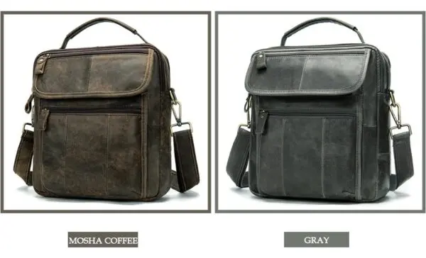 WESTAL ZM8870 Genuine Leather Crossbody Bag