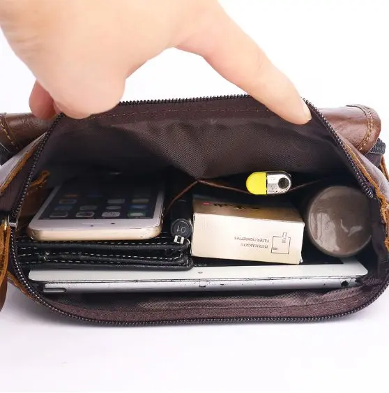 ZZNICK 2306 2303 Genuine Leather Shoulder Bag