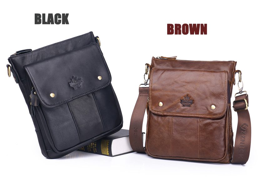 ZZNICK 2306 2303 Genuine Leather Shoulder Bag