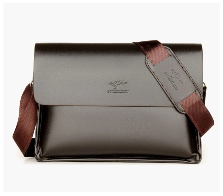 FOYIDAISHU FD120 Men Messenger Brown Horizontal