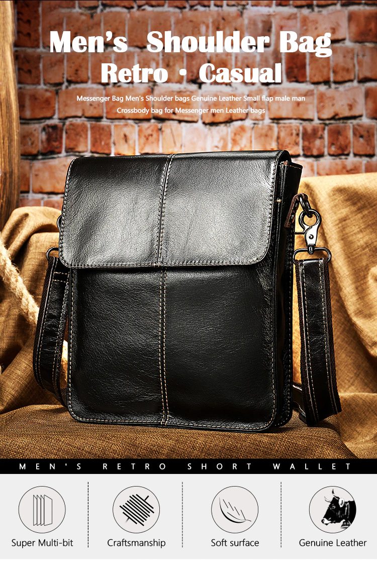 WESTA BY8821 Genuine Leather Shouler Bag