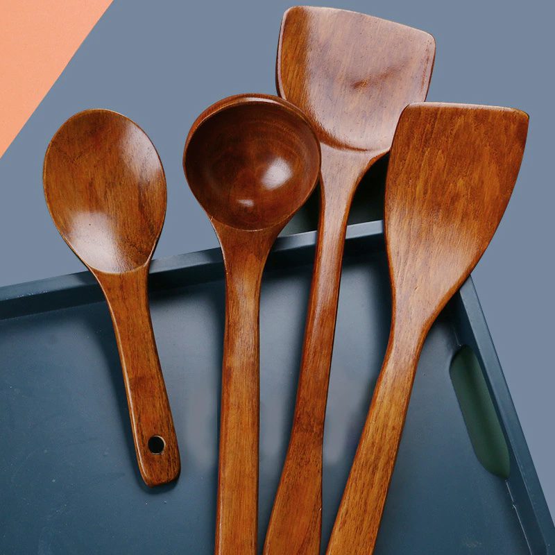 XINCHEN Wooden Spoon Cooking