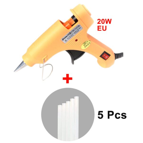Yellow Glue Gun Set