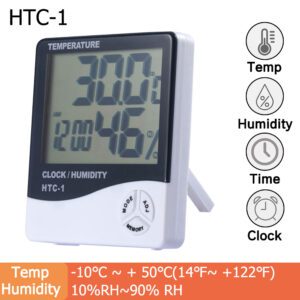 DIZAINLIFE 105786 Digital Temperature Humidity Meter