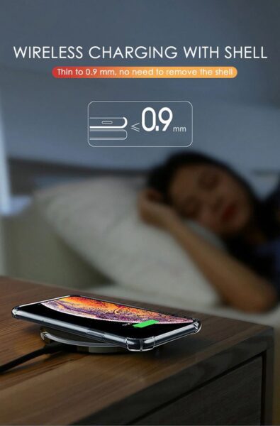 Transparent Shockproof Silicone Case For iPhone