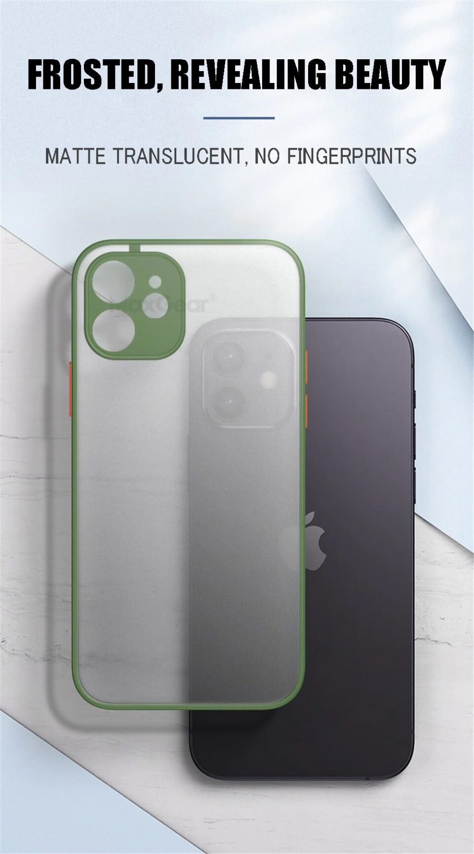 MaxGear Shockproof Armor Matte Case For iPhone 11