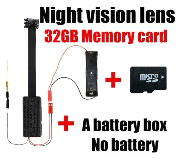 Night vision lens with 32G Mem