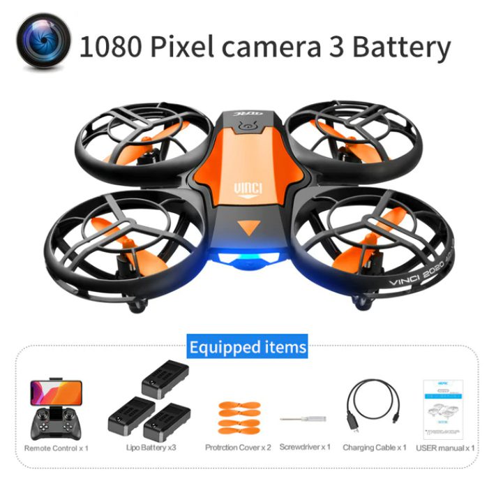 1080P camera 3B orange