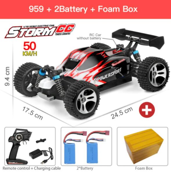 WLtoys Racing High Speed RC Car - Image 4