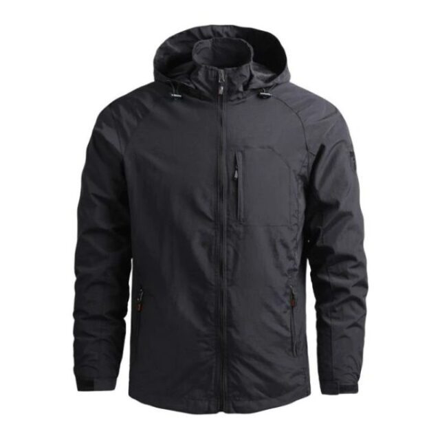 Hiking Jackets Waterproof Black