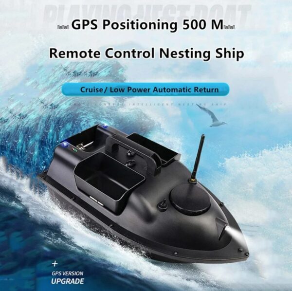 Remote Control Fishing Bait Boat V18 - Image 3