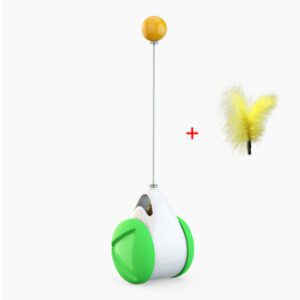 LOHUAHUA Tumbler Swing Toys for Cats - Green
