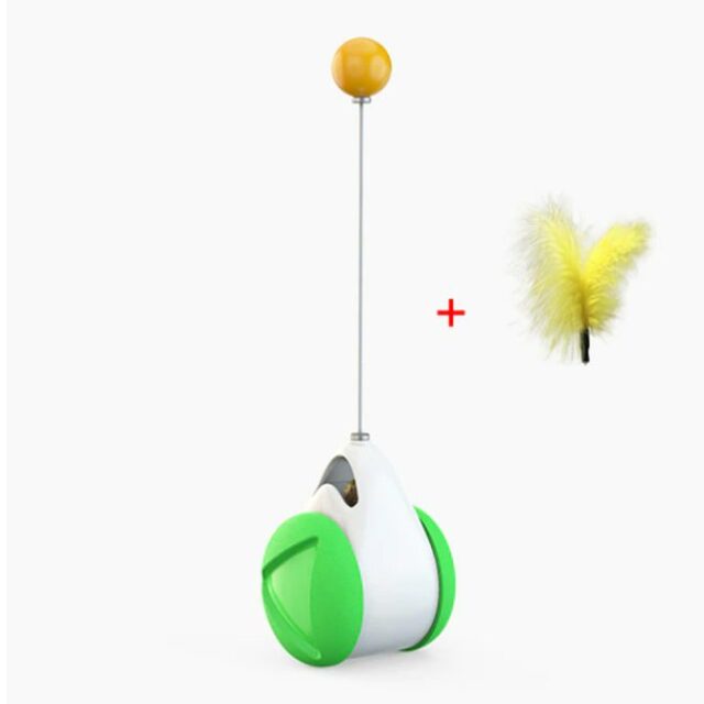 LOHUAHUA Tumbler Swing Toys for Cats - Green