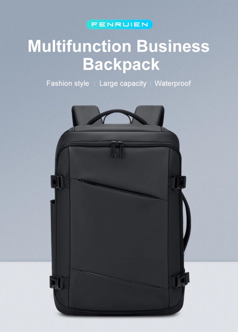 Fenruien 8263 Waterproof 17 Inch Laptop Backpack