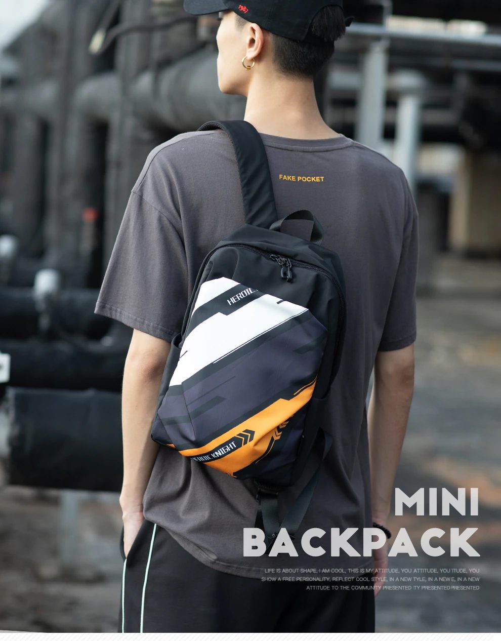 Heroic Knight 8555 Mini Fashion Travel Sports Backpack