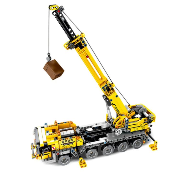 Mobile Crane Expert Ideas Bricks City Engineer