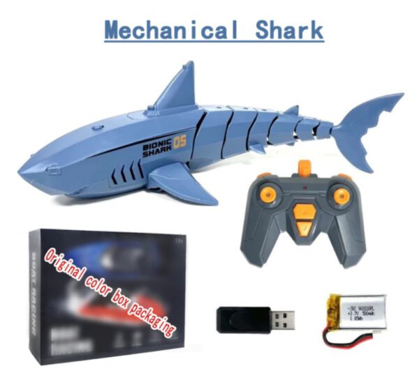 DZQ T11 RC Shark Toy Blue