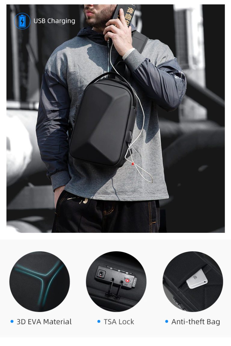 Fenruien 5107 Men Crossbody Bag