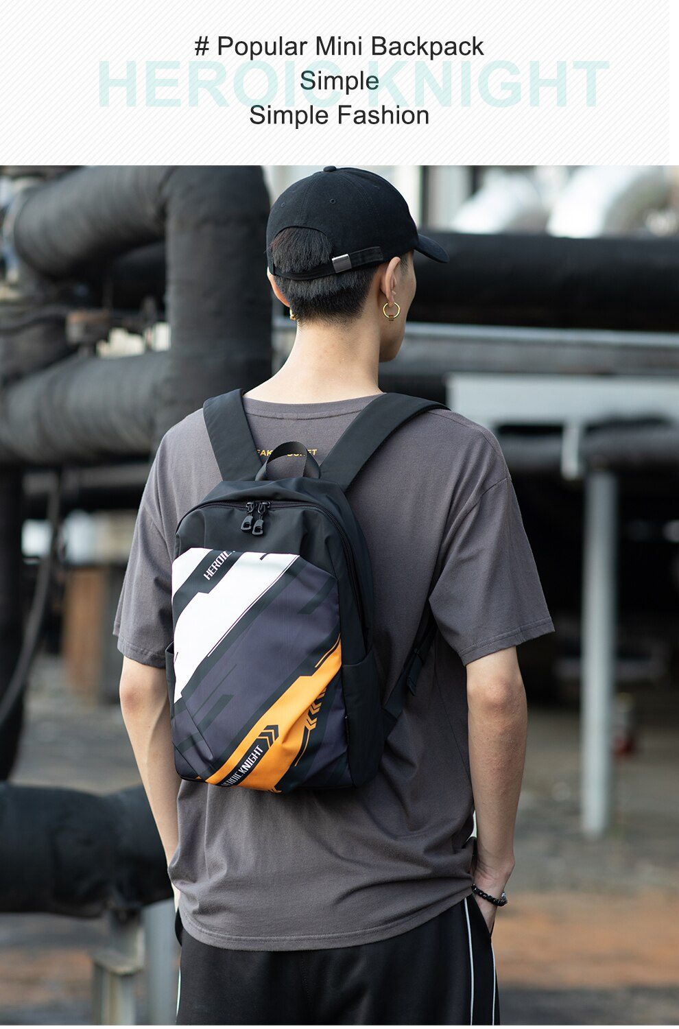 Heroic Knight 8555 Mini Fashion Travel Sports Backpack