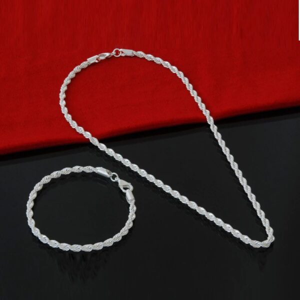 Charmhouse Silver 925 Jewelry Sets For Women Men - Image 2