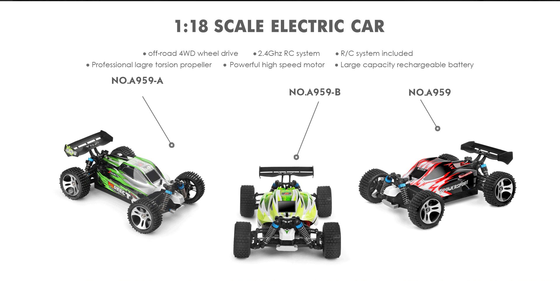 WLtoys Racing High Speed RC Car