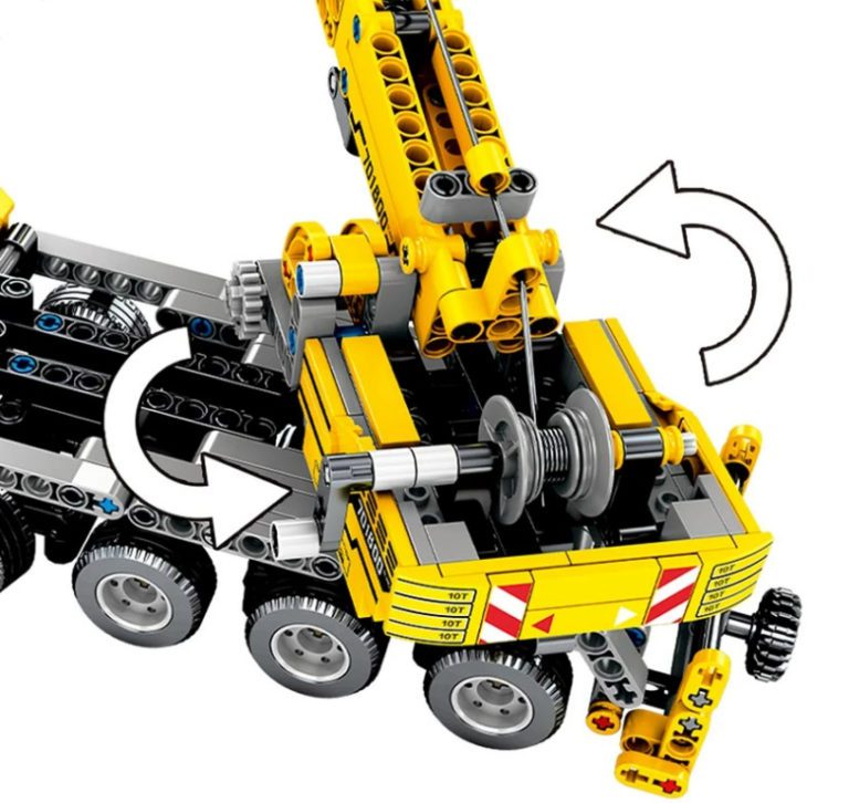 Mobile Crane Expert Ideas Bricks City Engineer