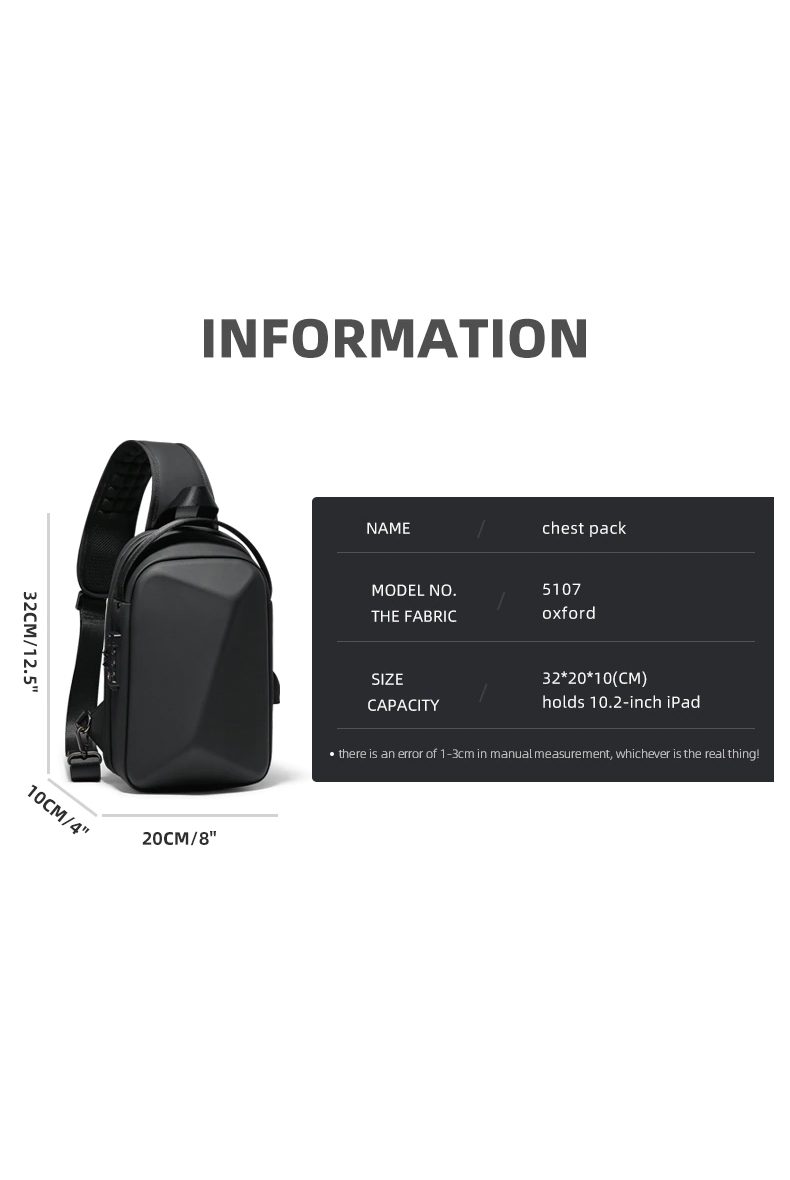 Fenruien 5107 Men Crossbody Bag