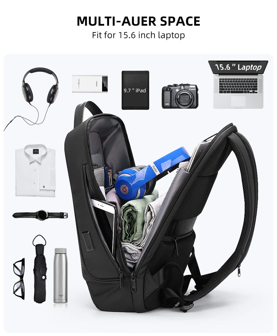 Fenruien FRN7168 15.6 Inch Notebook Backpack