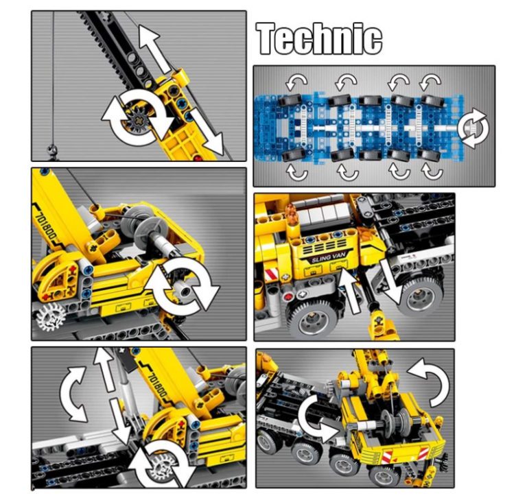 Mobile Crane Expert Ideas Bricks Technic