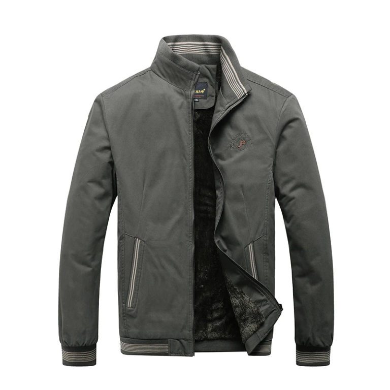 Autumn Men Vintage Jackets Green