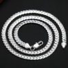 Andara XL-6 Full Sideways 925 Sterling Silver Necklace Bracelet