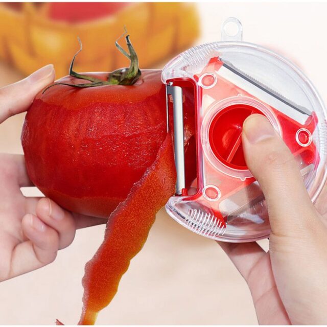 Magic Trio Peeler Slicer Stainless Set