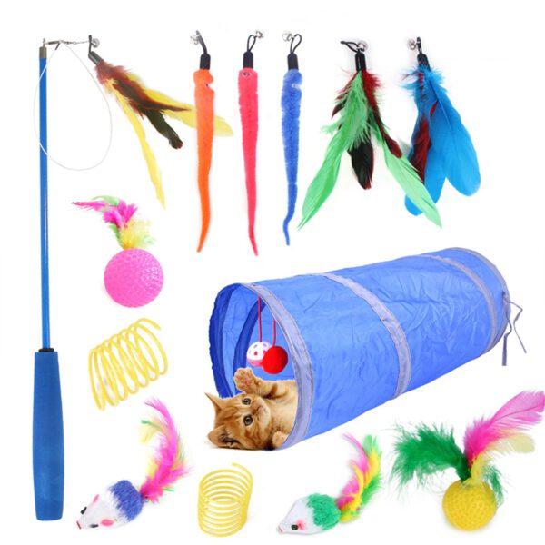 14pcs cat toy