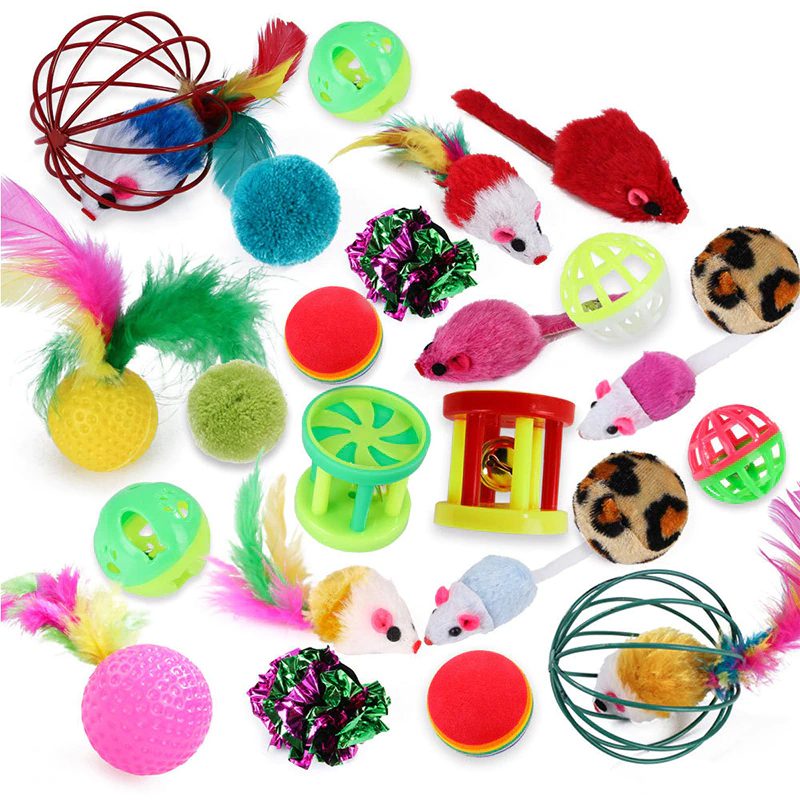 24pcs cats toy