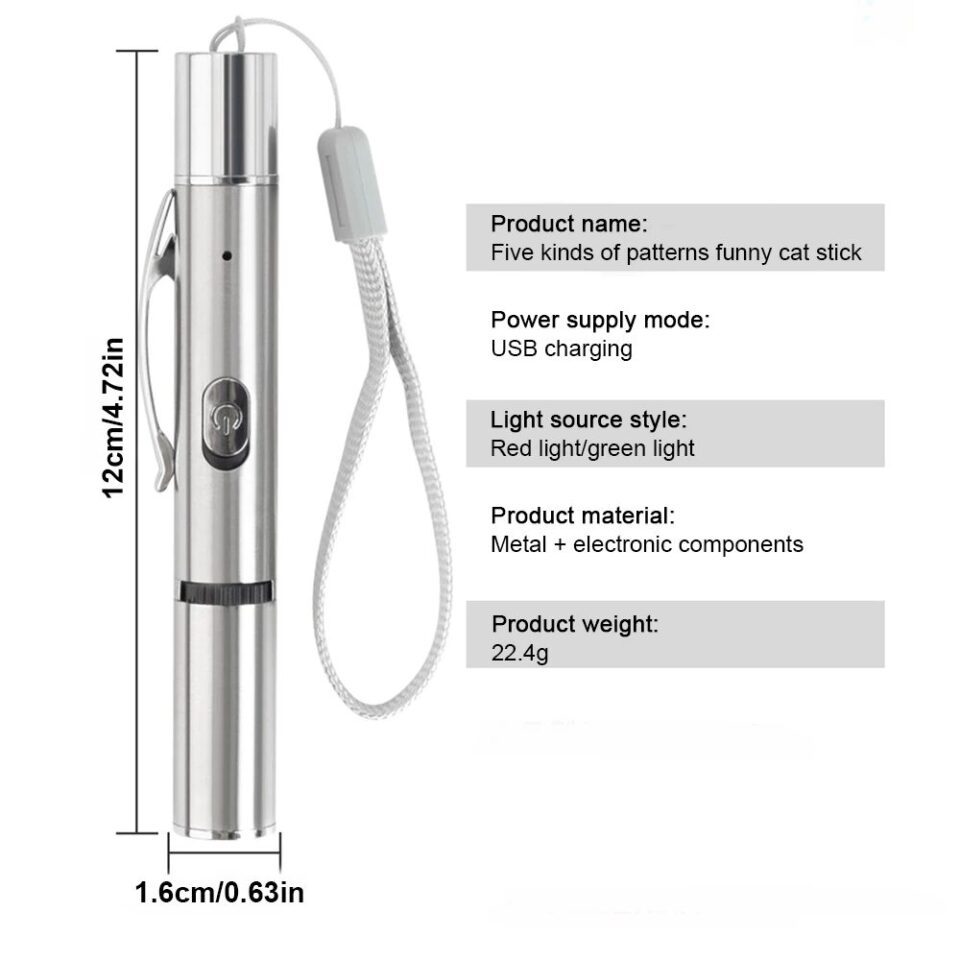Laser Sight Pointer Projection Funny Cat